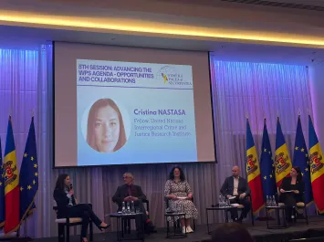 UNICRI Participates in High-Level Conference on Women, Peace, and Security