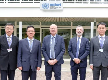 Shanghai University of Political Science and Law Visits UNICRI 