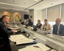 Participants at the report launch