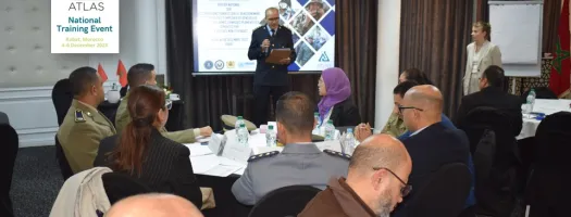 Morocco National Team Implements Training to Enhance Security and Counter Chemical Weapons Threat