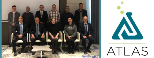 Participants at the ATLAS event in Tunisia. 